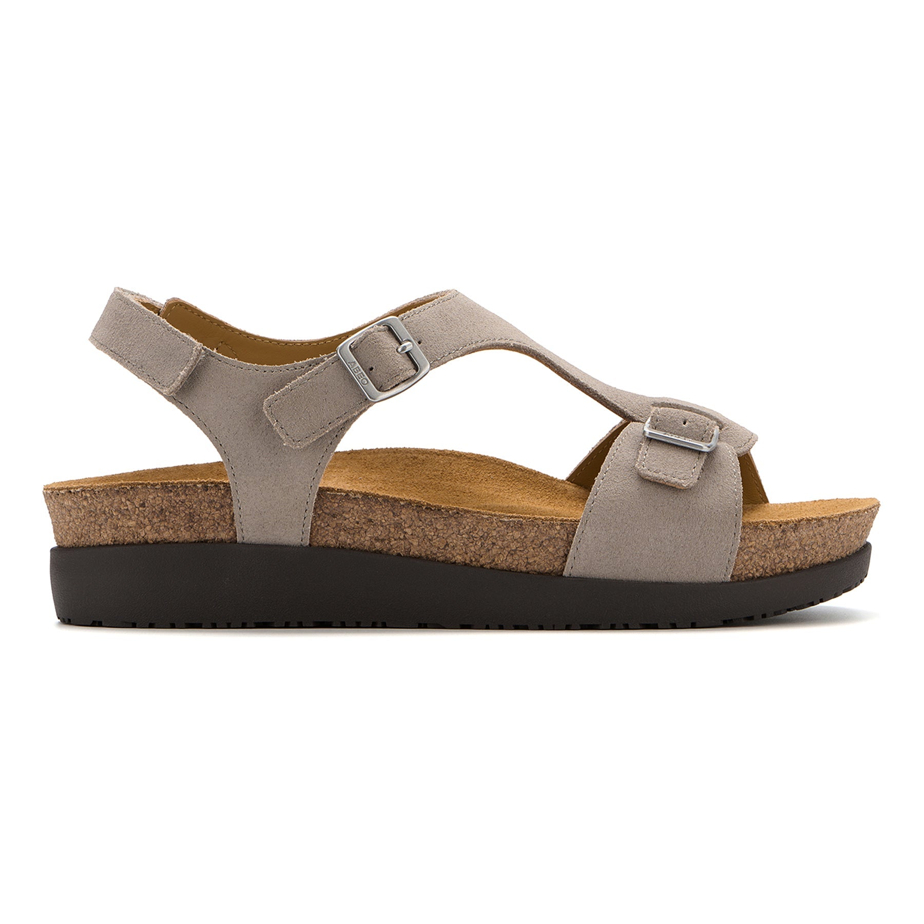 ABEO Footwear Algarve Buckle Taupe