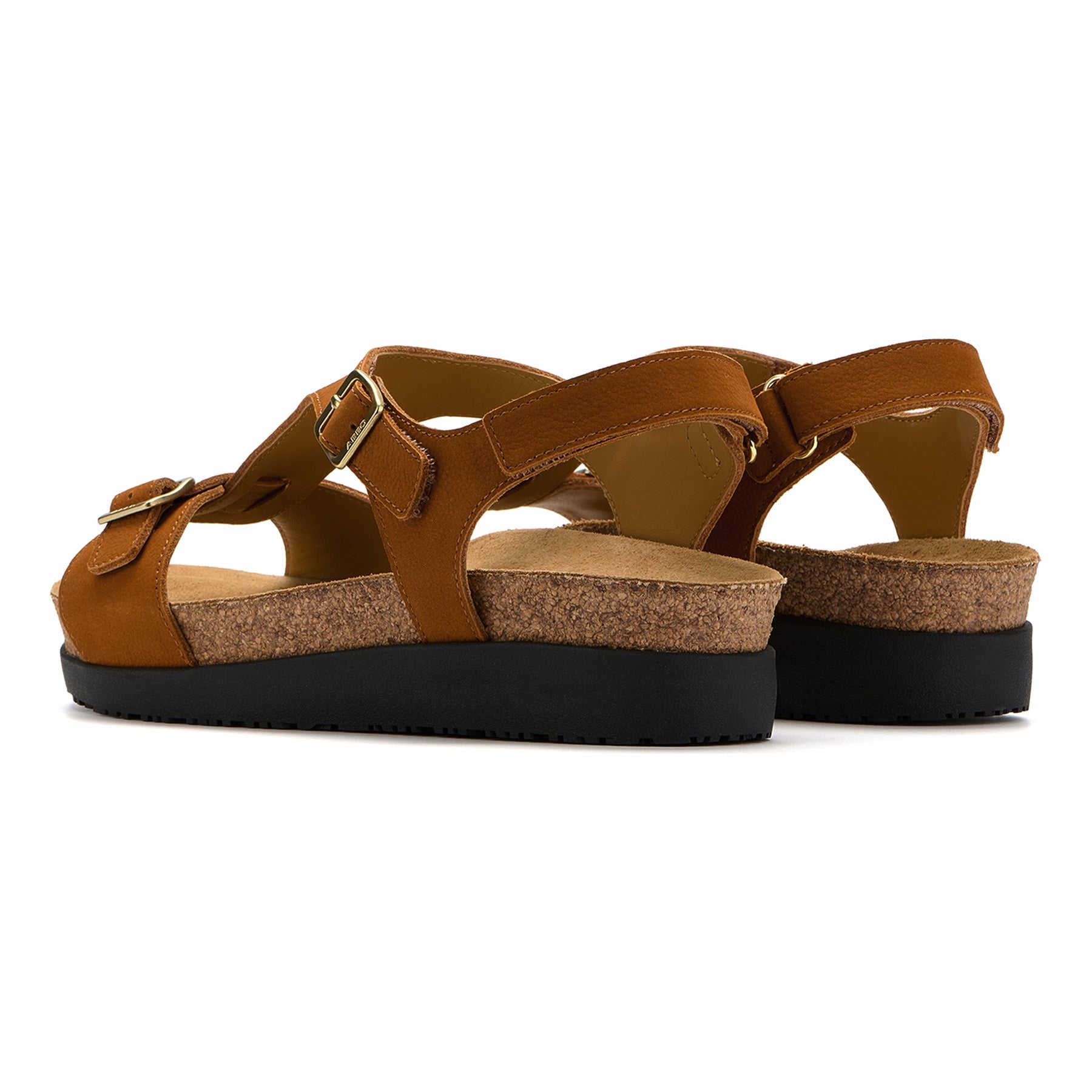 ABEO Footwear Algarve Buckle Pecan