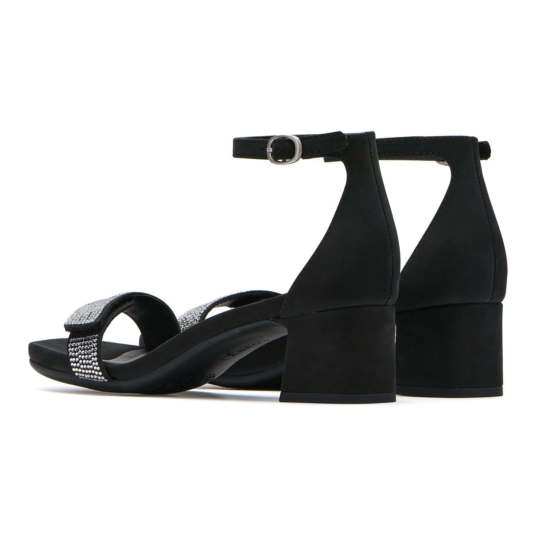 ABEO Footwear Avenue Strap Black Sparkle