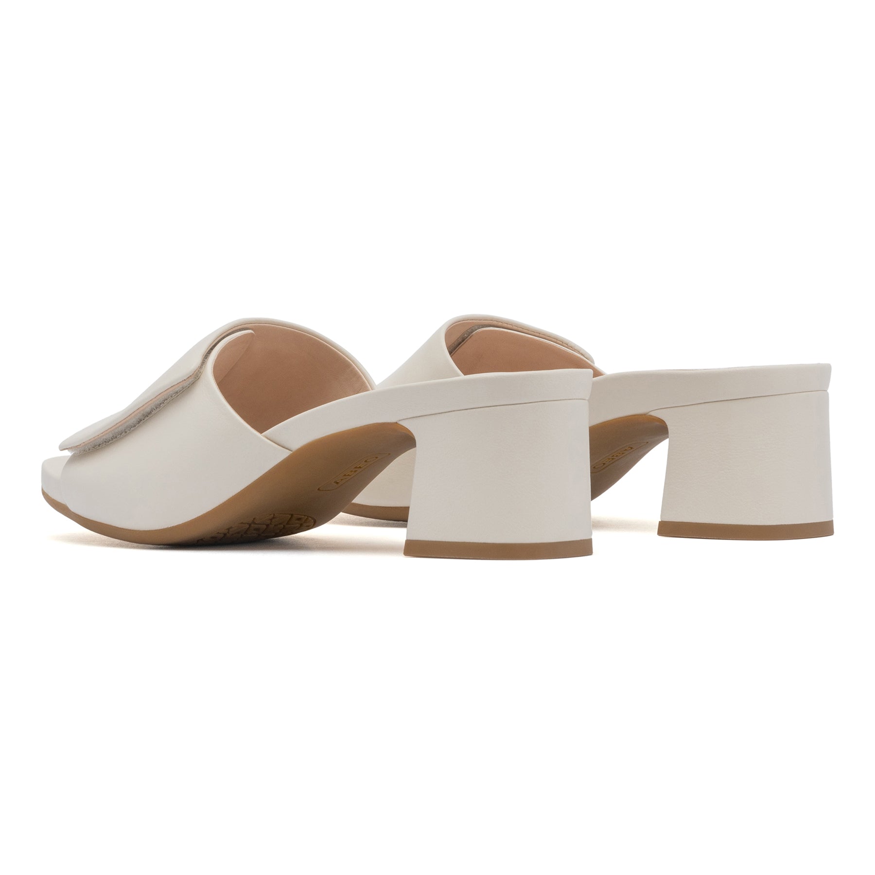 ABEO Footwear Avenue Slide Off White Leather