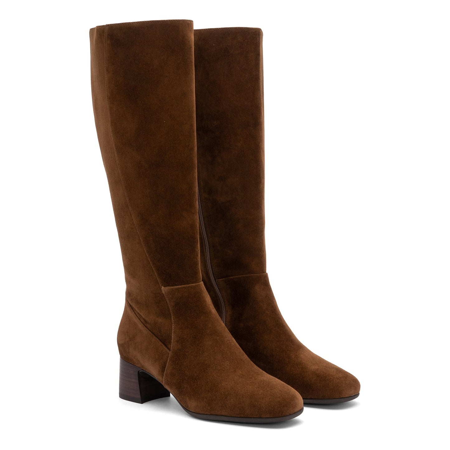 ABEO Footwear Avenue Tall Caramel Suede