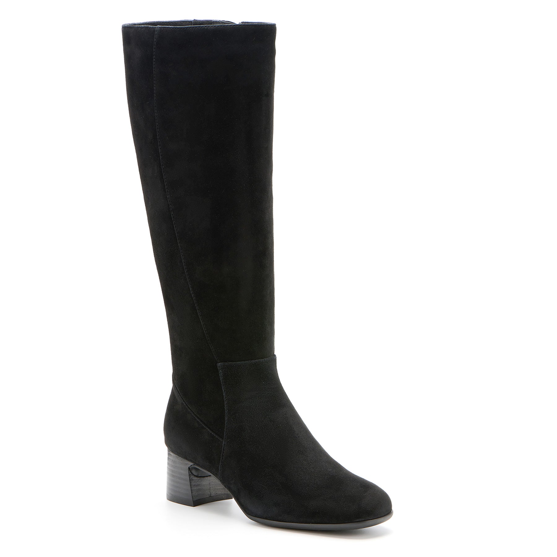 ABEO Footwear Avenue Tall Black Suede