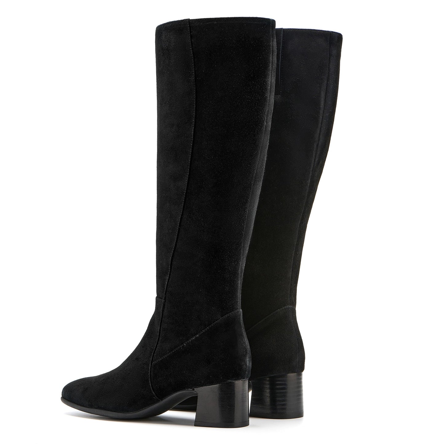ABEO Footwear Avenue Tall Black Suede