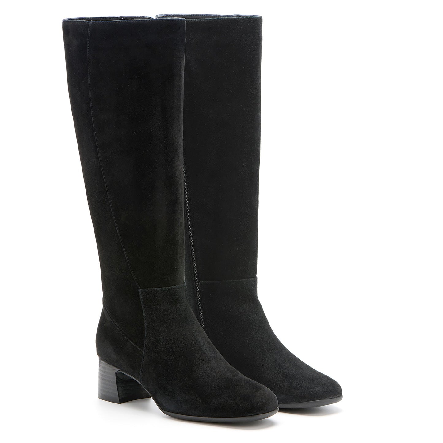 ABEO Footwear Avenue Tall Black Suede