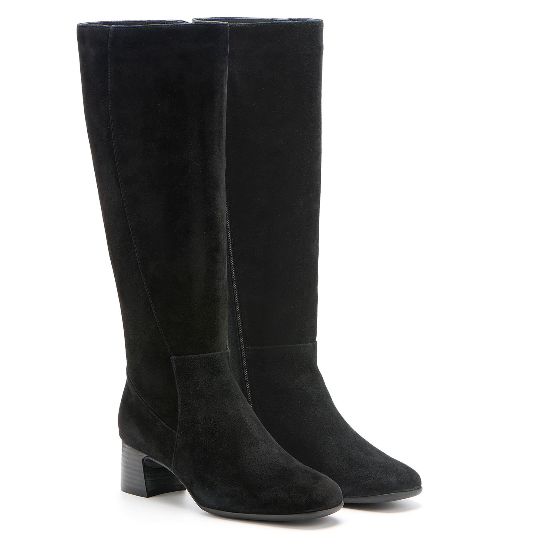 ABEO Footwear Avenue Tall Black Suede