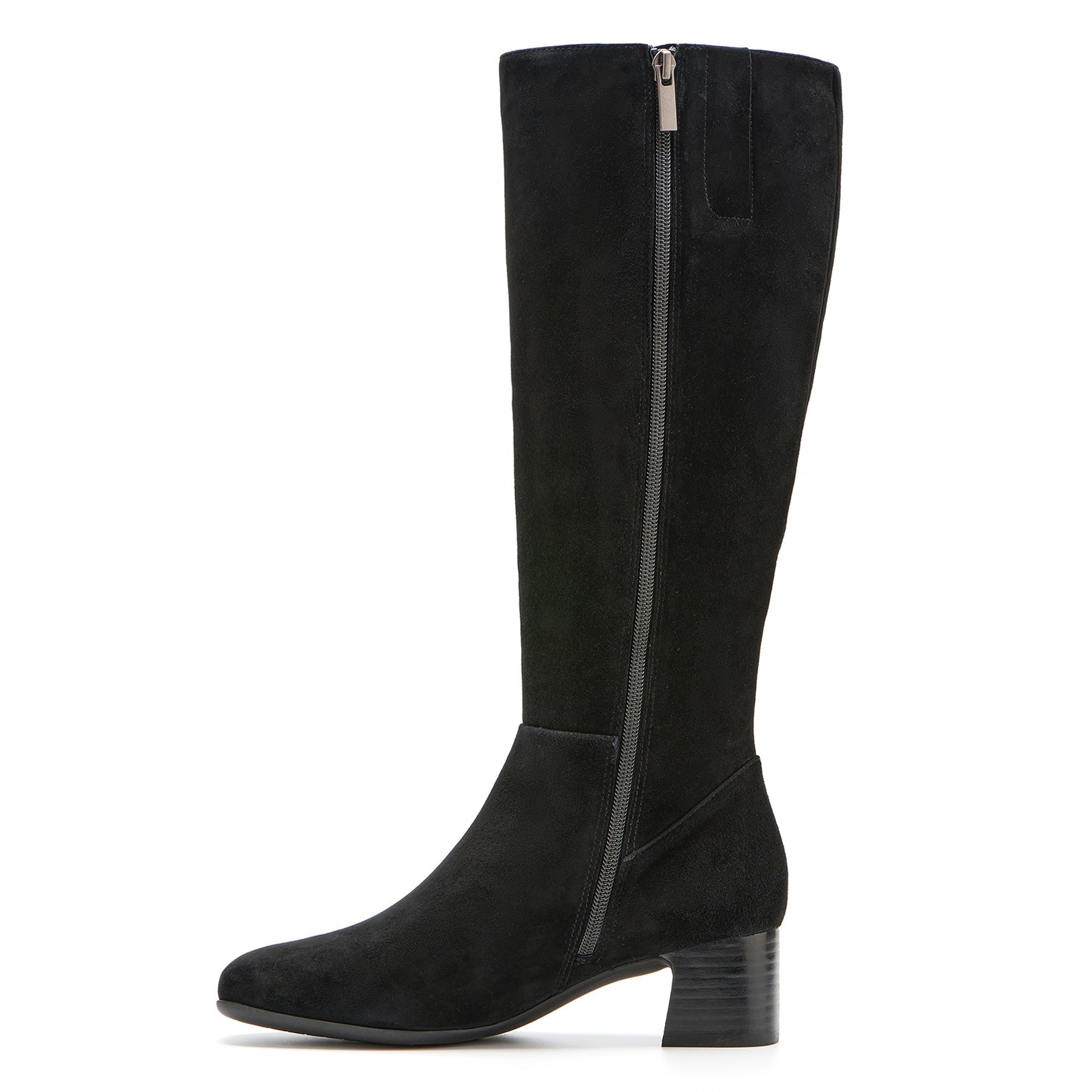 ABEO Footwear Avenue Tall Black Suede