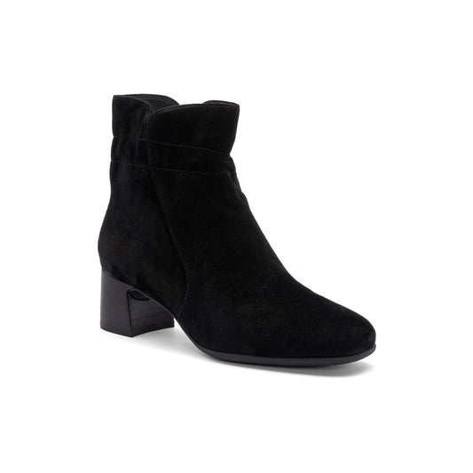 ABEO Footwear Avenue Mid Black Suede
