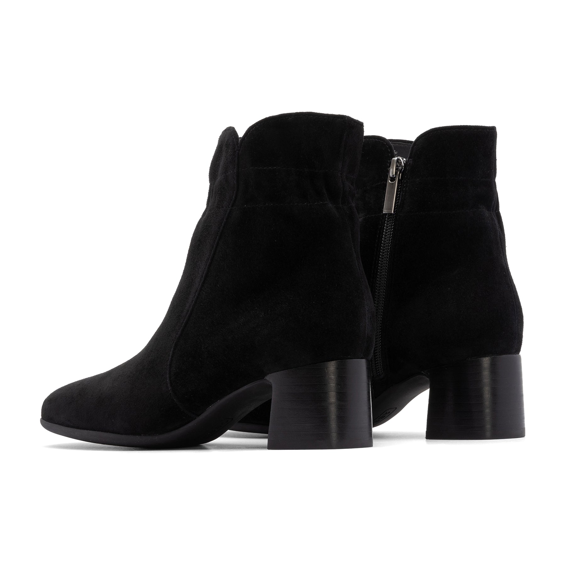 ABEO Footwear Avenue Mid Black Suede
