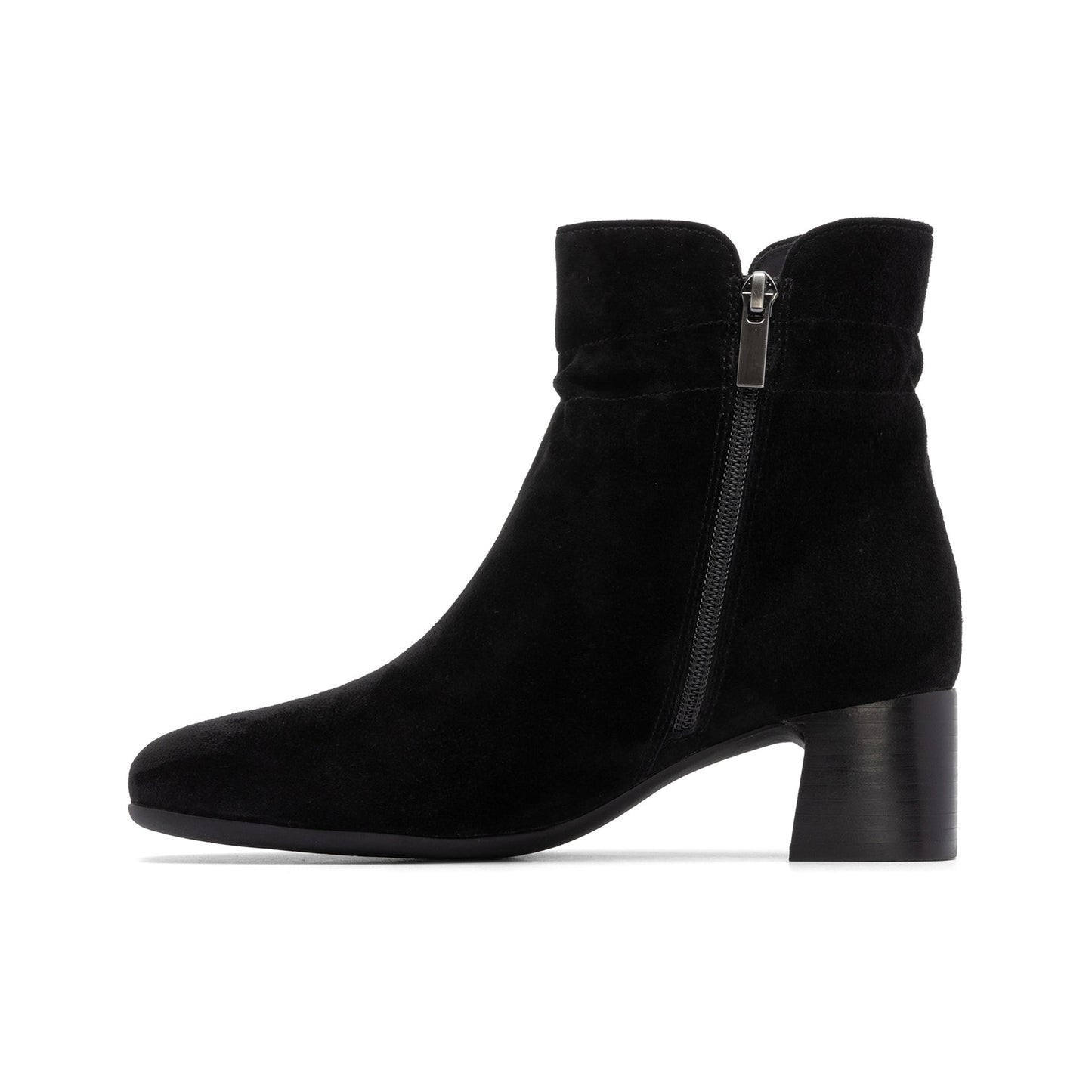 ABEO Footwear Avenue Mid Black Suede