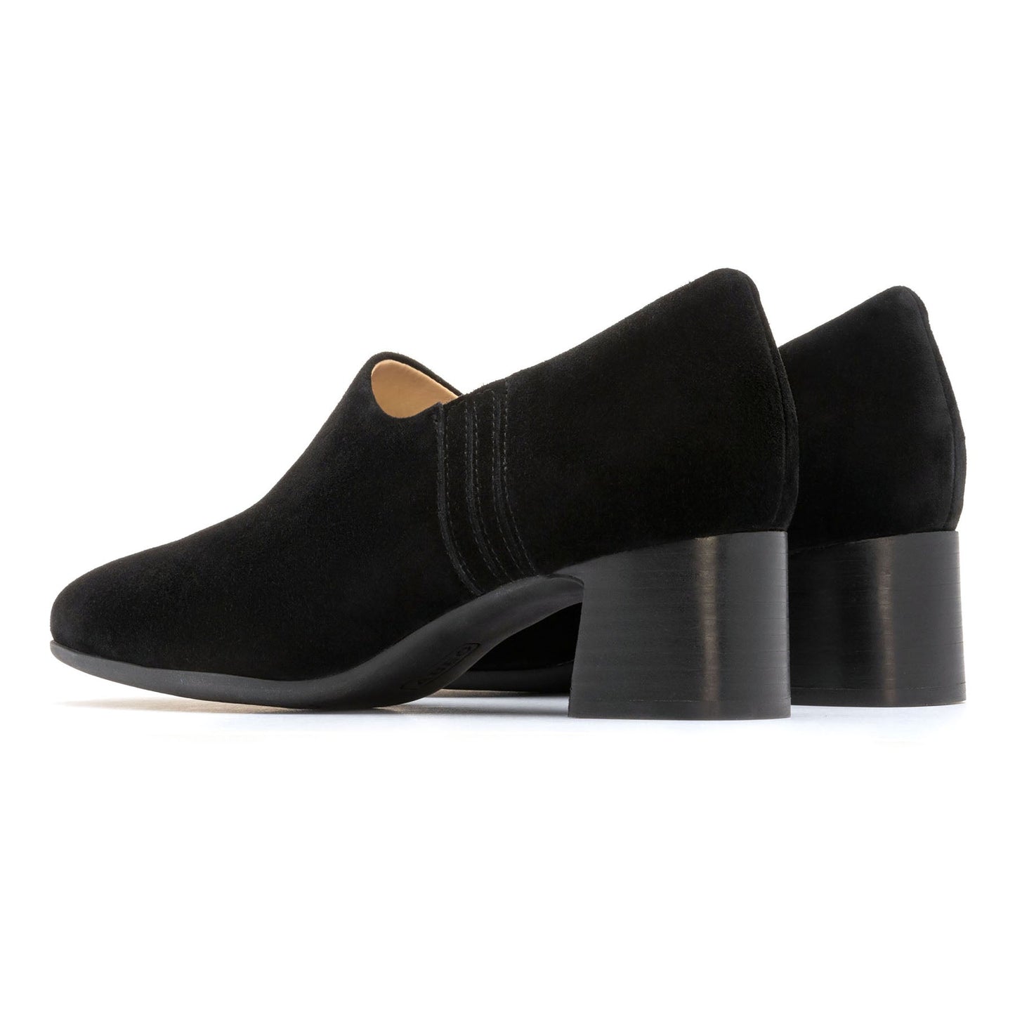 ABEO Footwear Avenue Slip On Black Suede