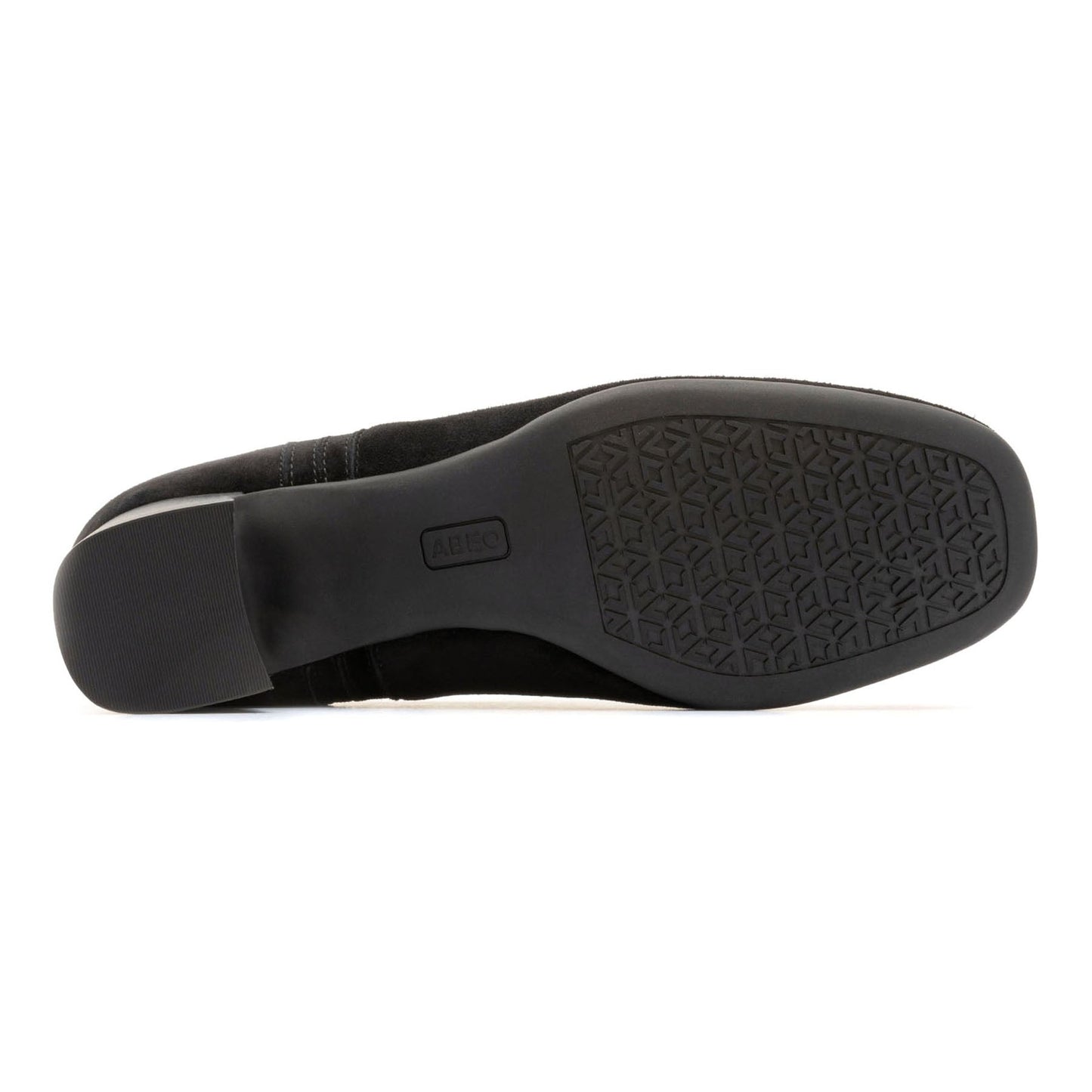 ABEO Footwear Avenue Slip On Black Suede