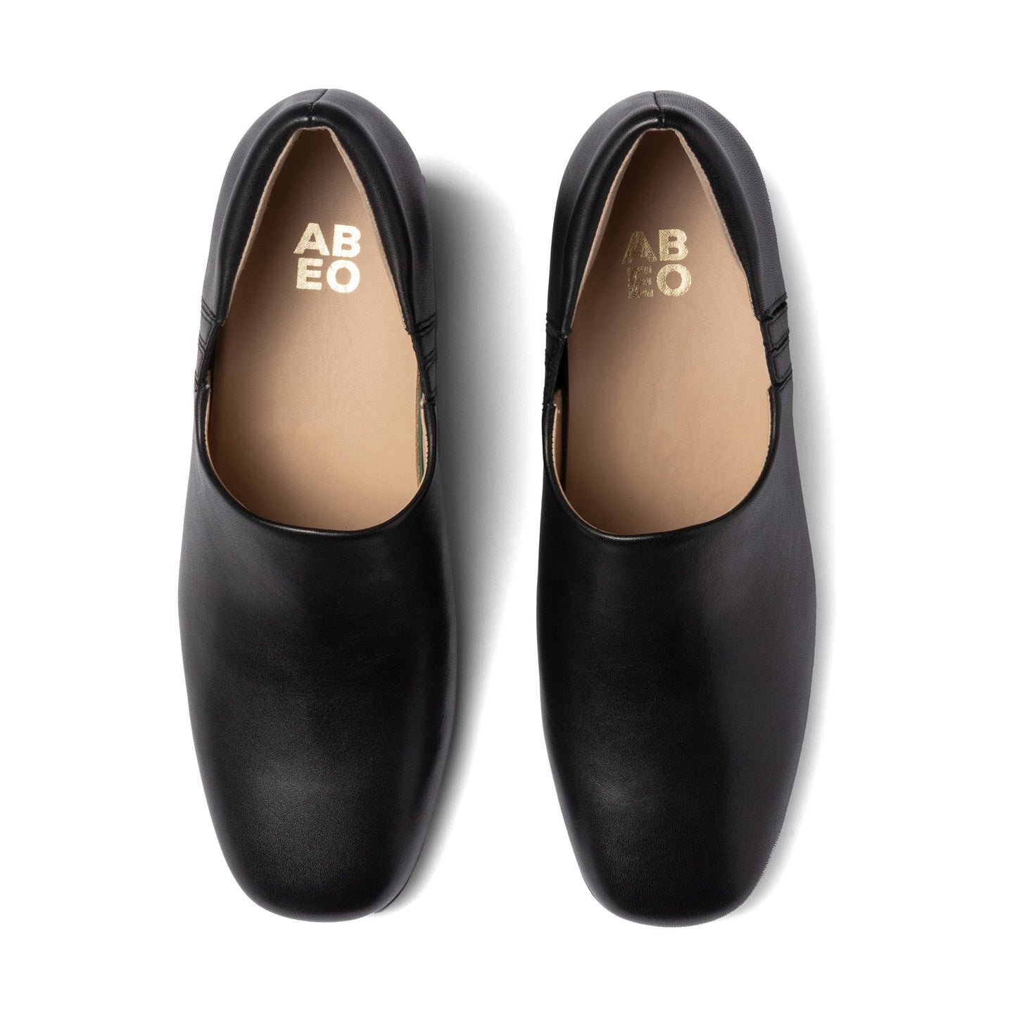 ABEO Footwear Avenue Slip On Black Nappa