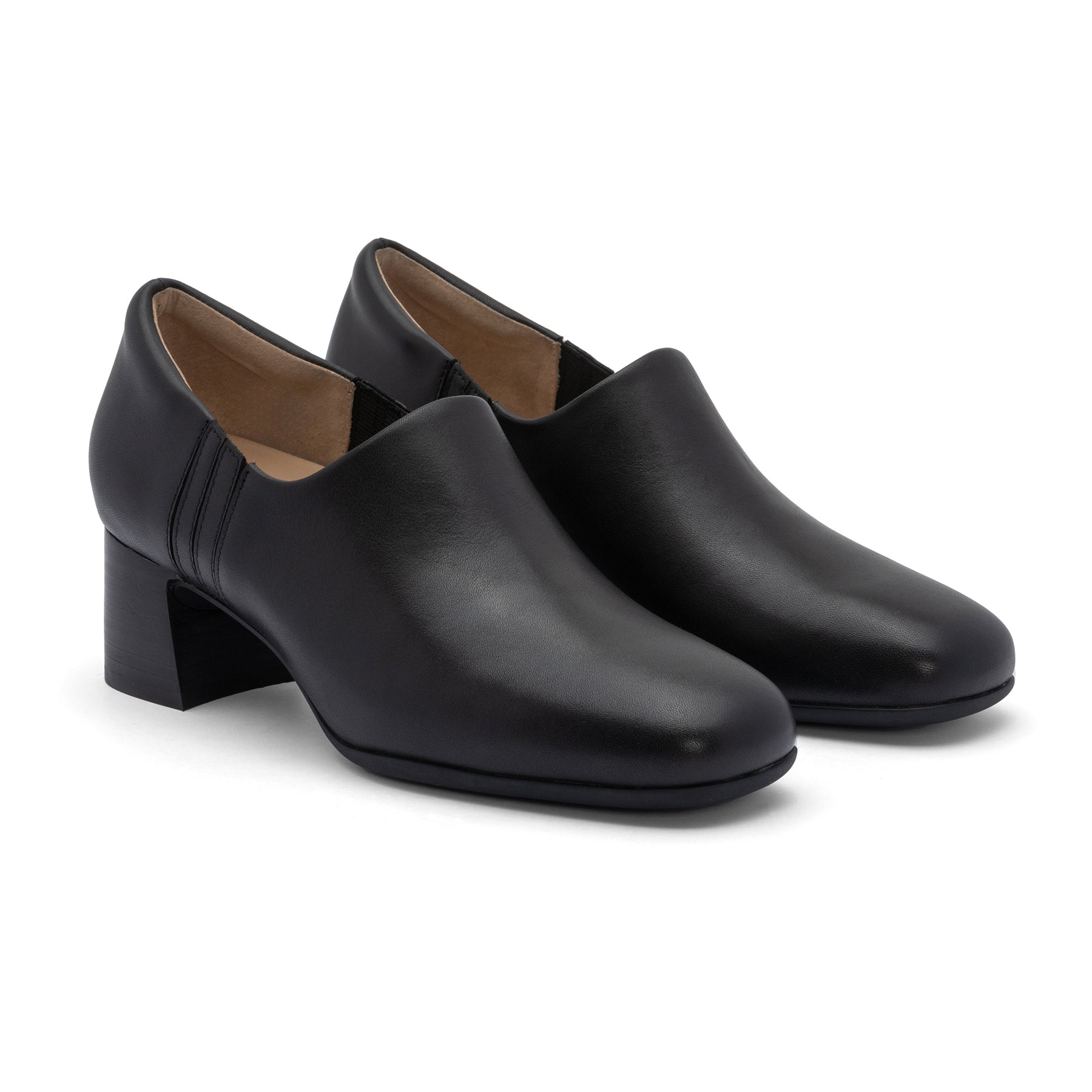 ABEO Footwear Avenue Slip On Black Nappa