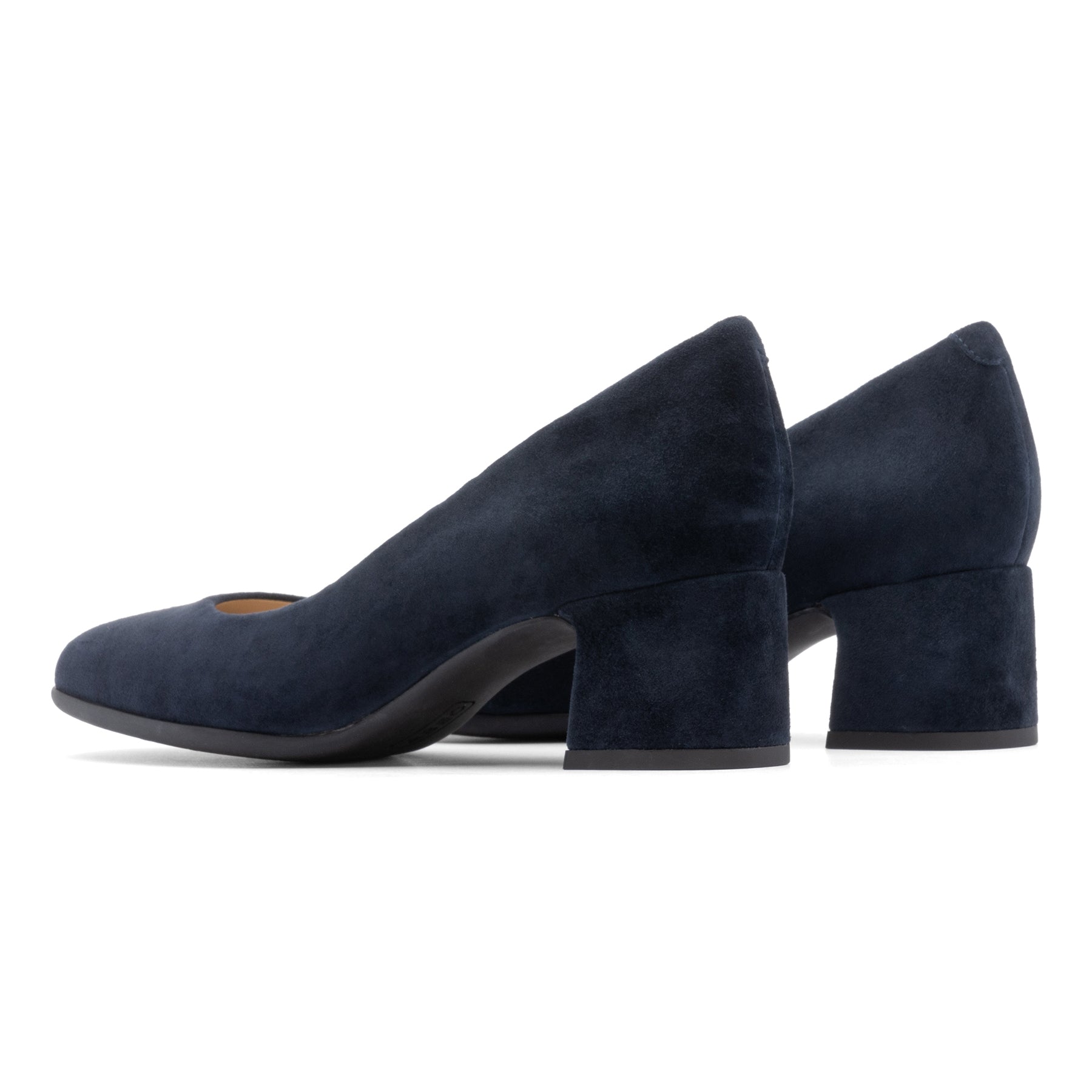ABEO Footwear Avenue Pump Navy Suede