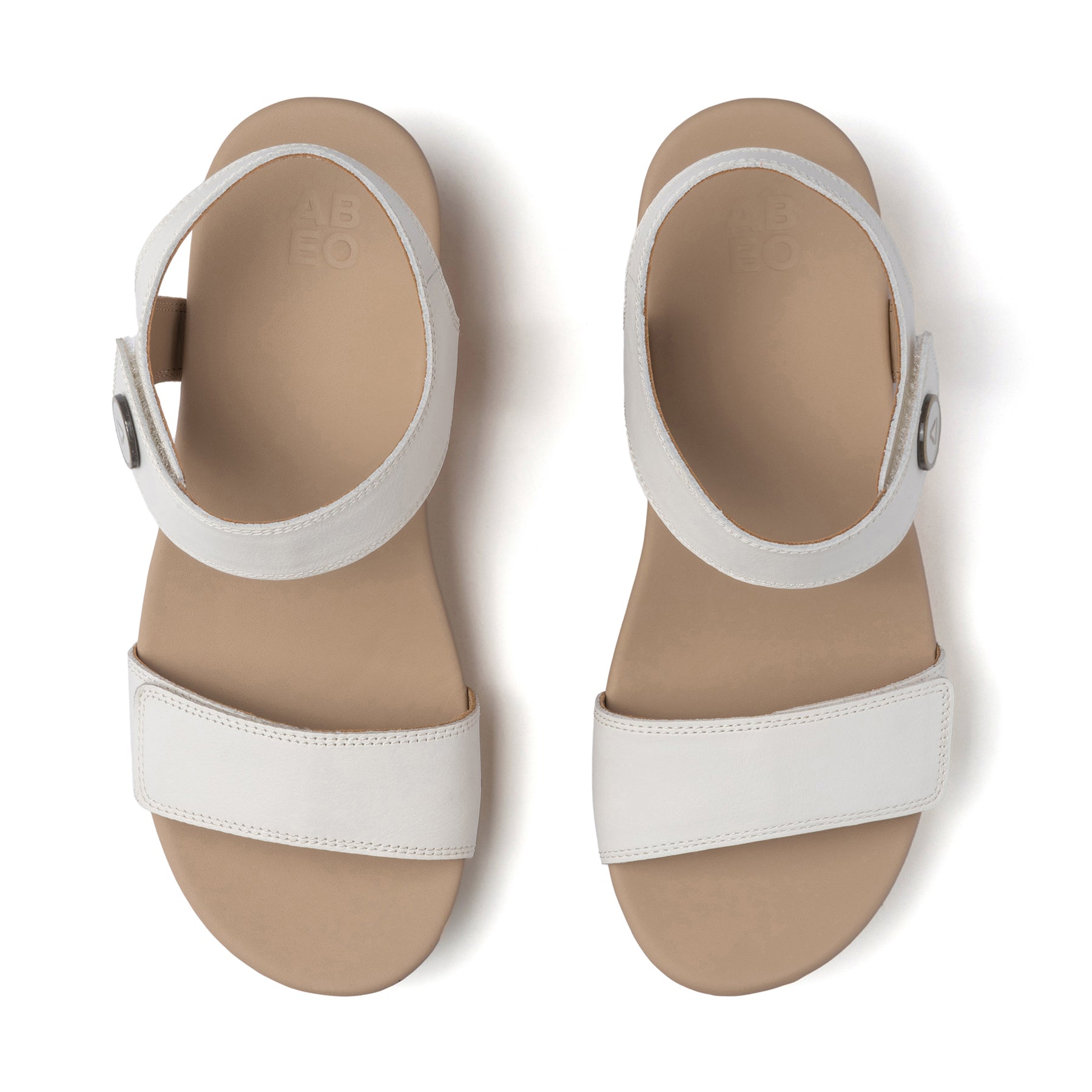 ABEO Footwear Riviera Strap Sandal White