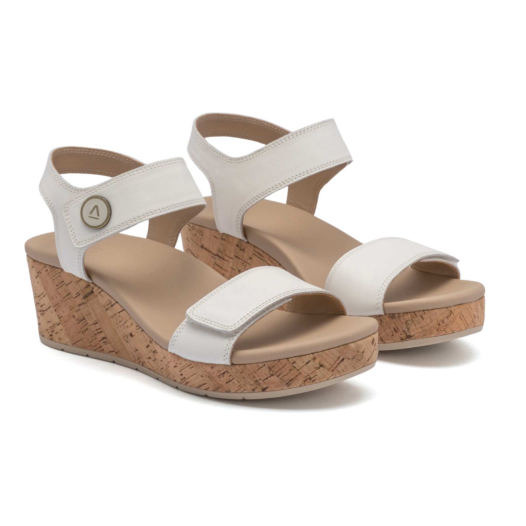 ABEO Footwear Riviera Strap Sandal White
