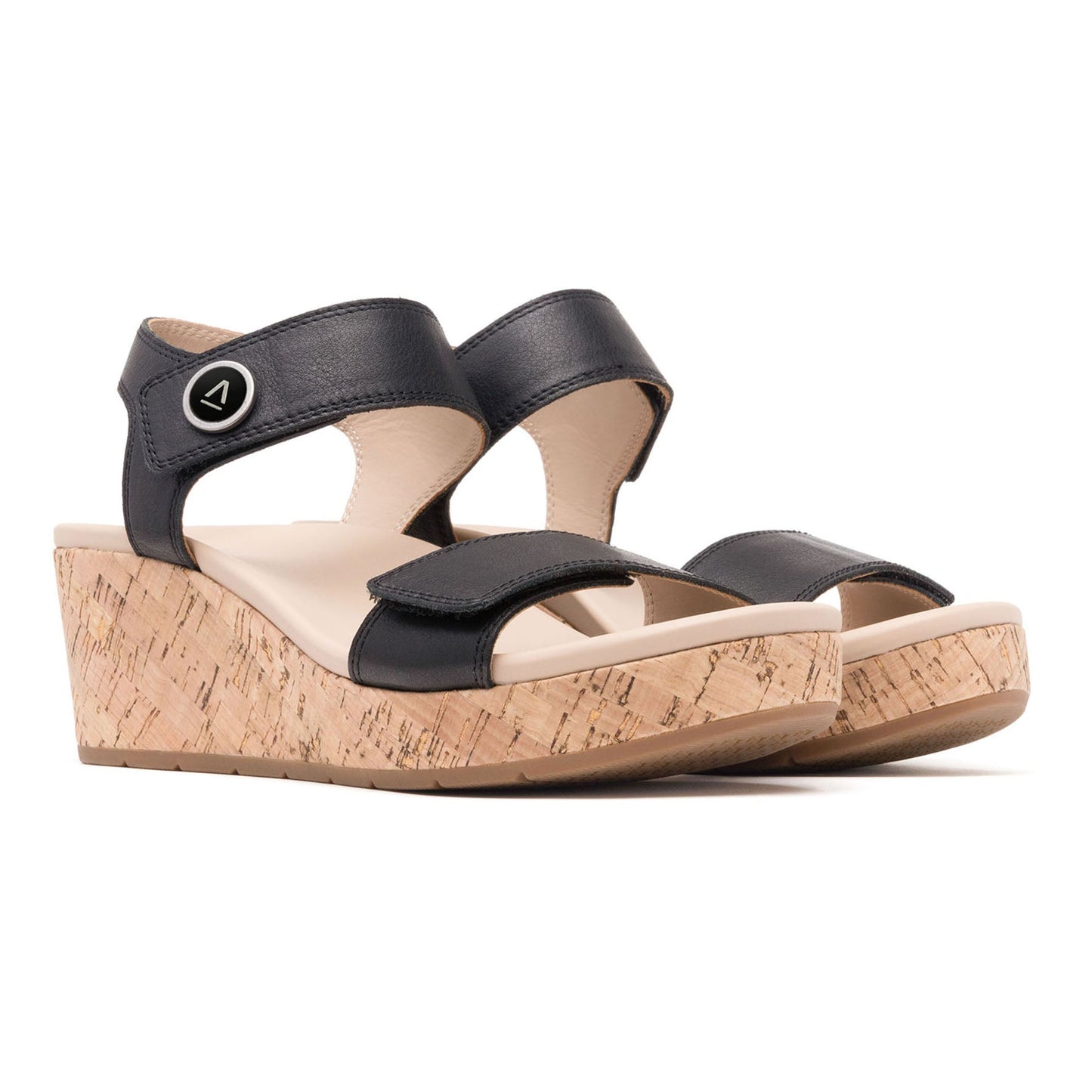 ABEO Footwear Riviera Strap Sandal Black