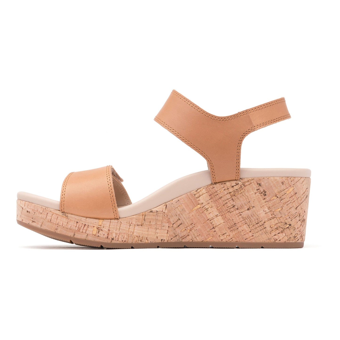 ABEO Footwear Riviera Strap Sandal Almond