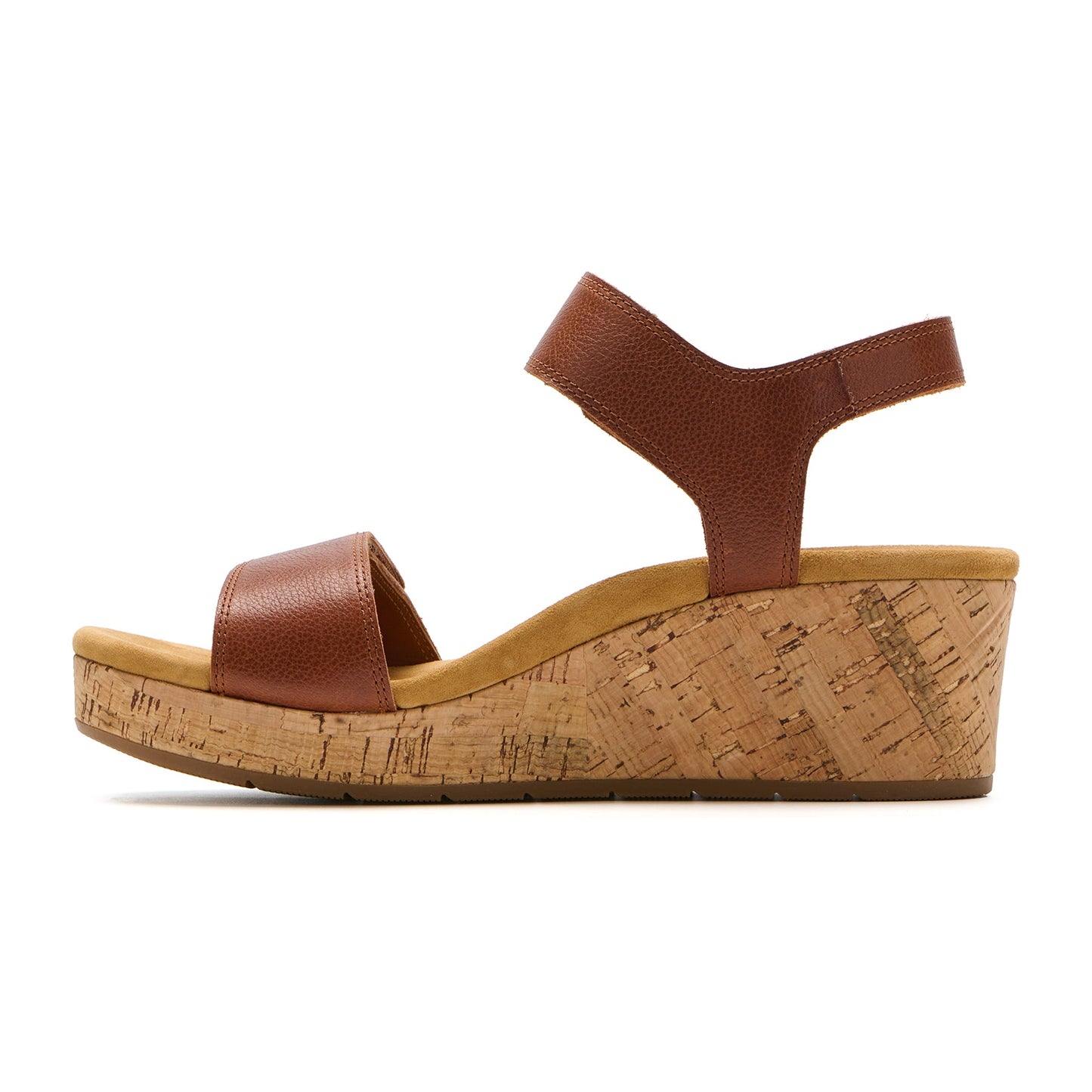 ABEO Footwear Riviera Strap Sandal Caramel
