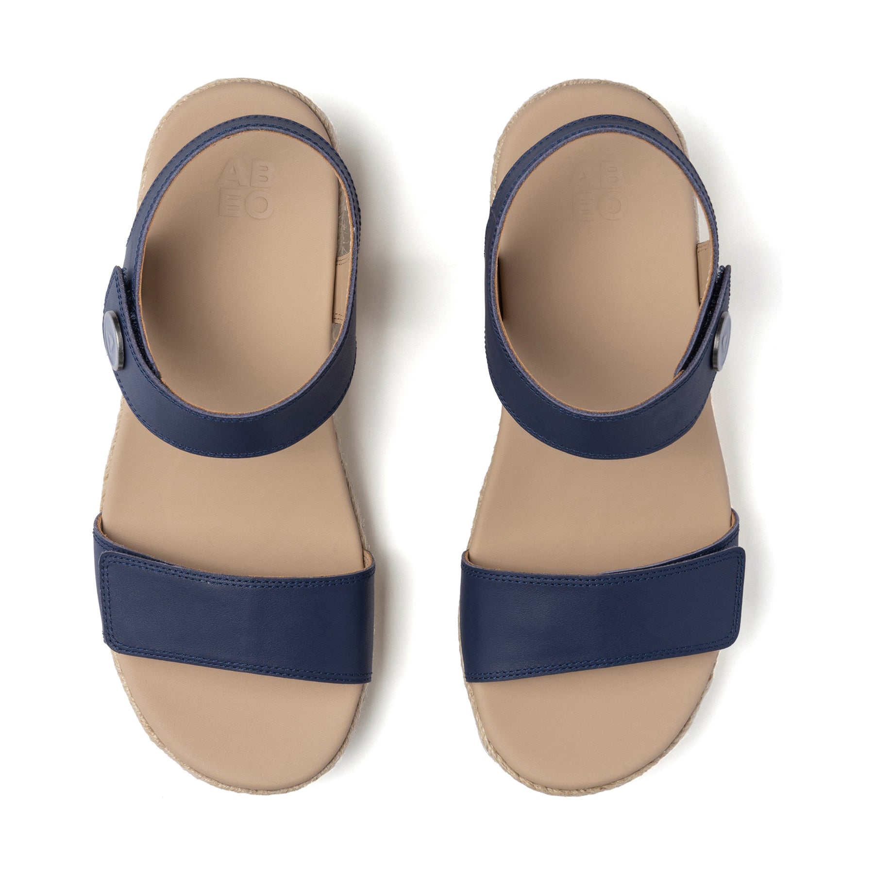 ABEO Footwear Riviera Strap Sandal Navy
