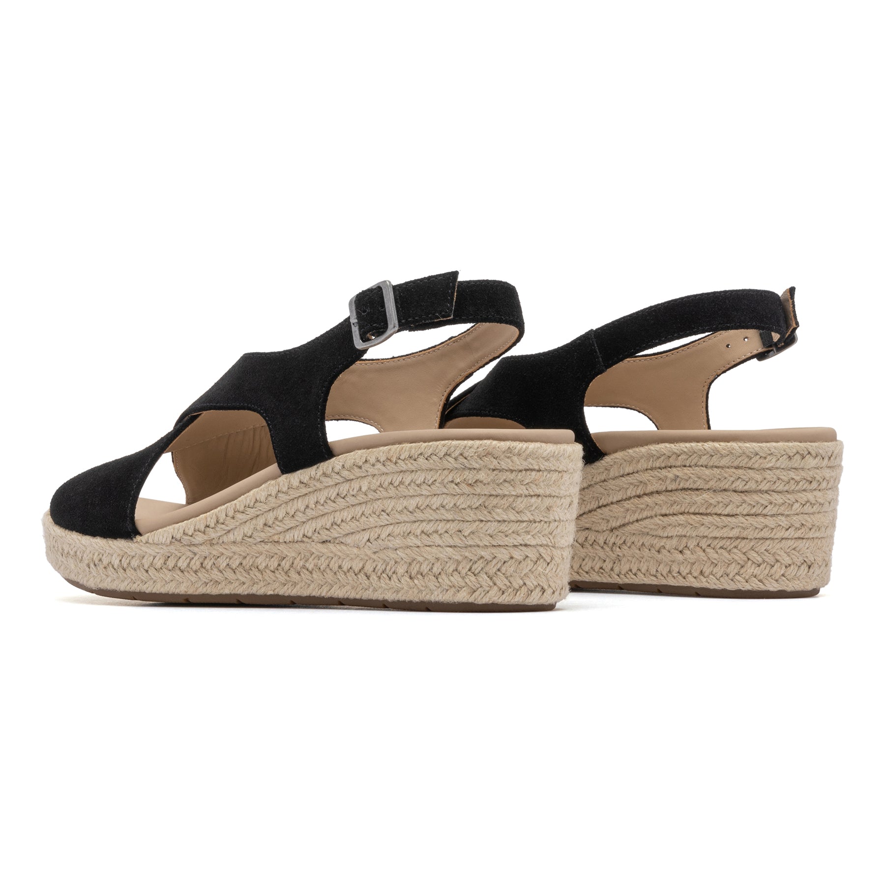 ABEO Footwear Riviera Cross Black Suede