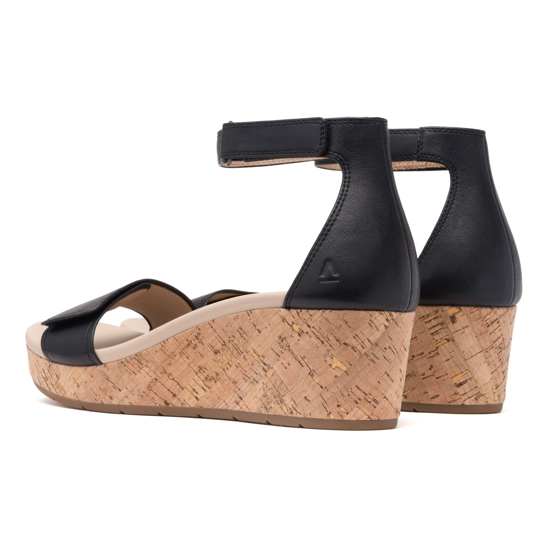 ABEO Footwear Riviera Ankle Sandal Black Nubuck