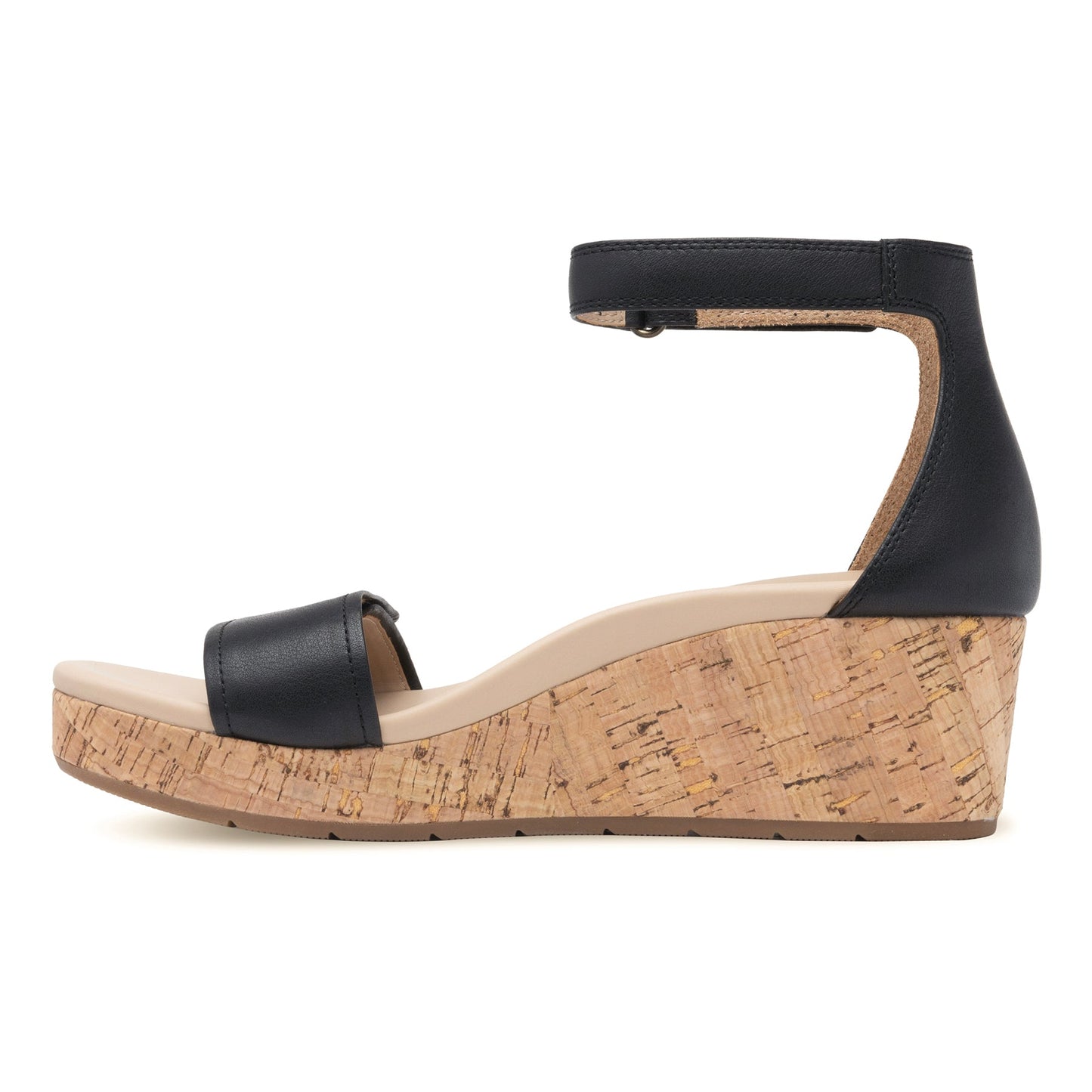 ABEO Footwear Riviera Ankle Sandal Black Nubuck
