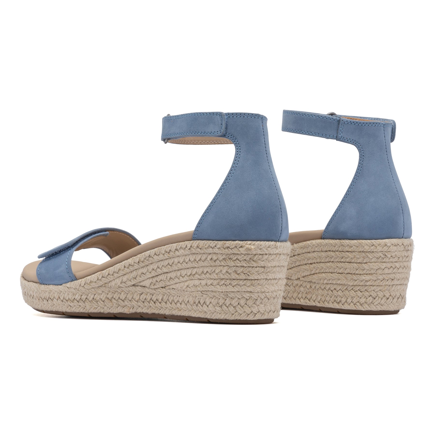 ABEO Footwear Riviera Ankle Sandal Denim Nubuck