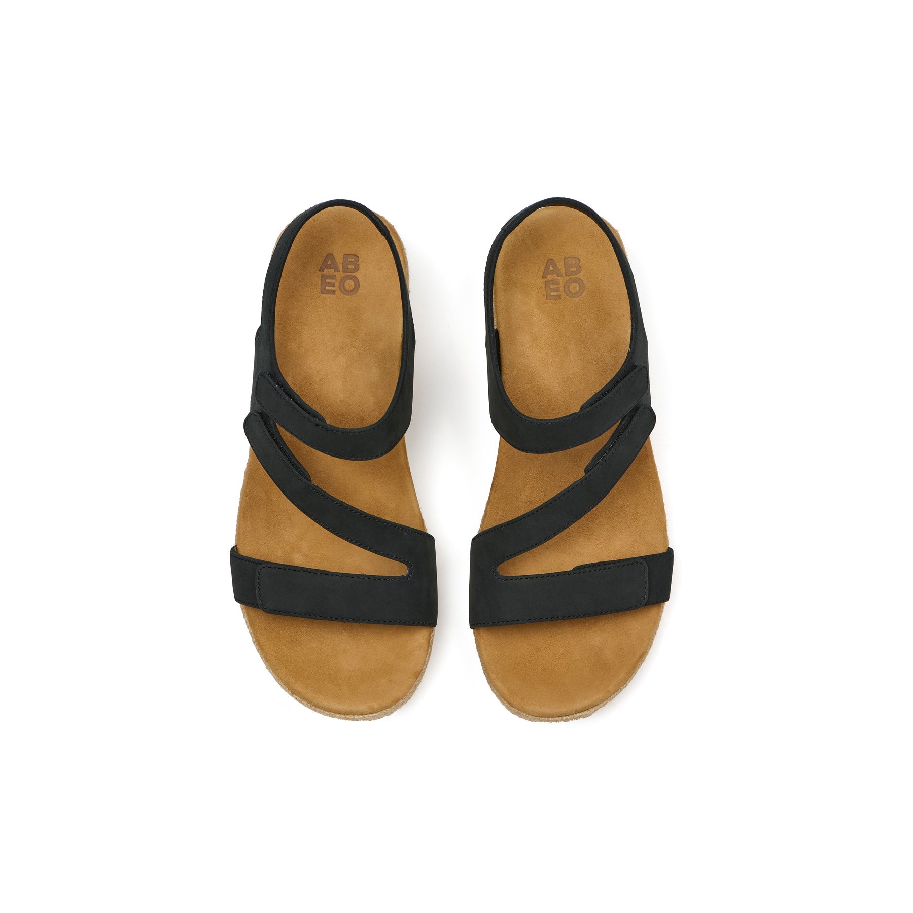 ABEO Footwear Riviera Adjustable Sandal Black