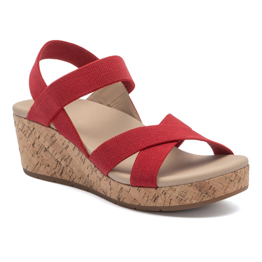 ABEO Footwear Riviera Stretch Red