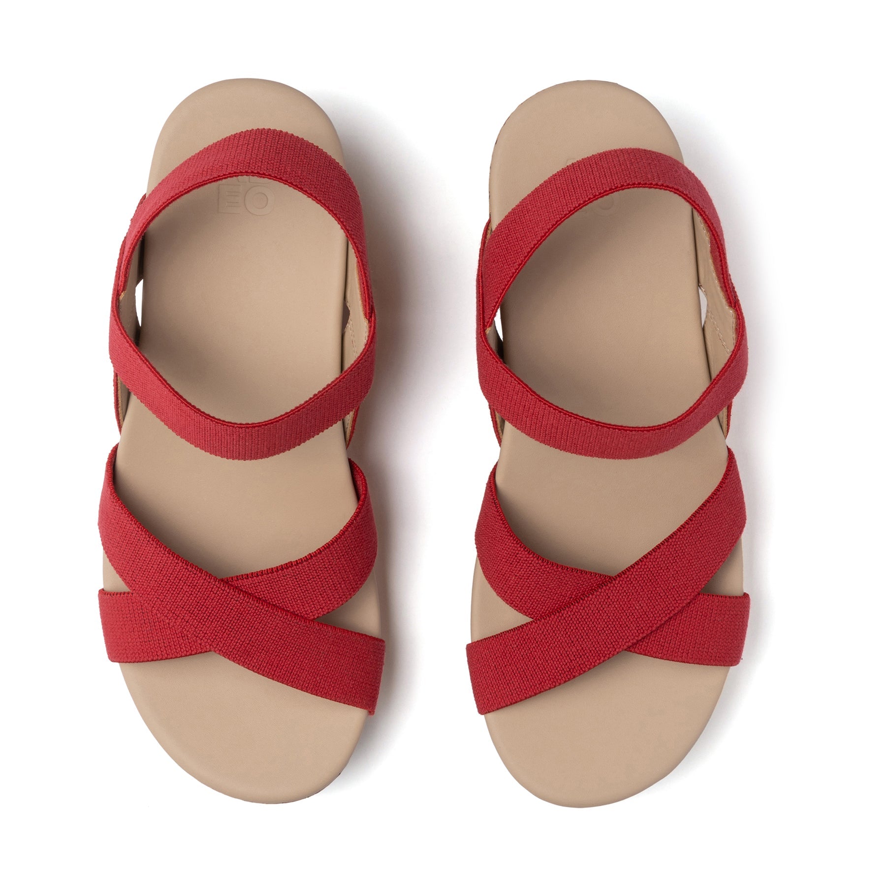 ABEO Footwear Riviera Stretch Red