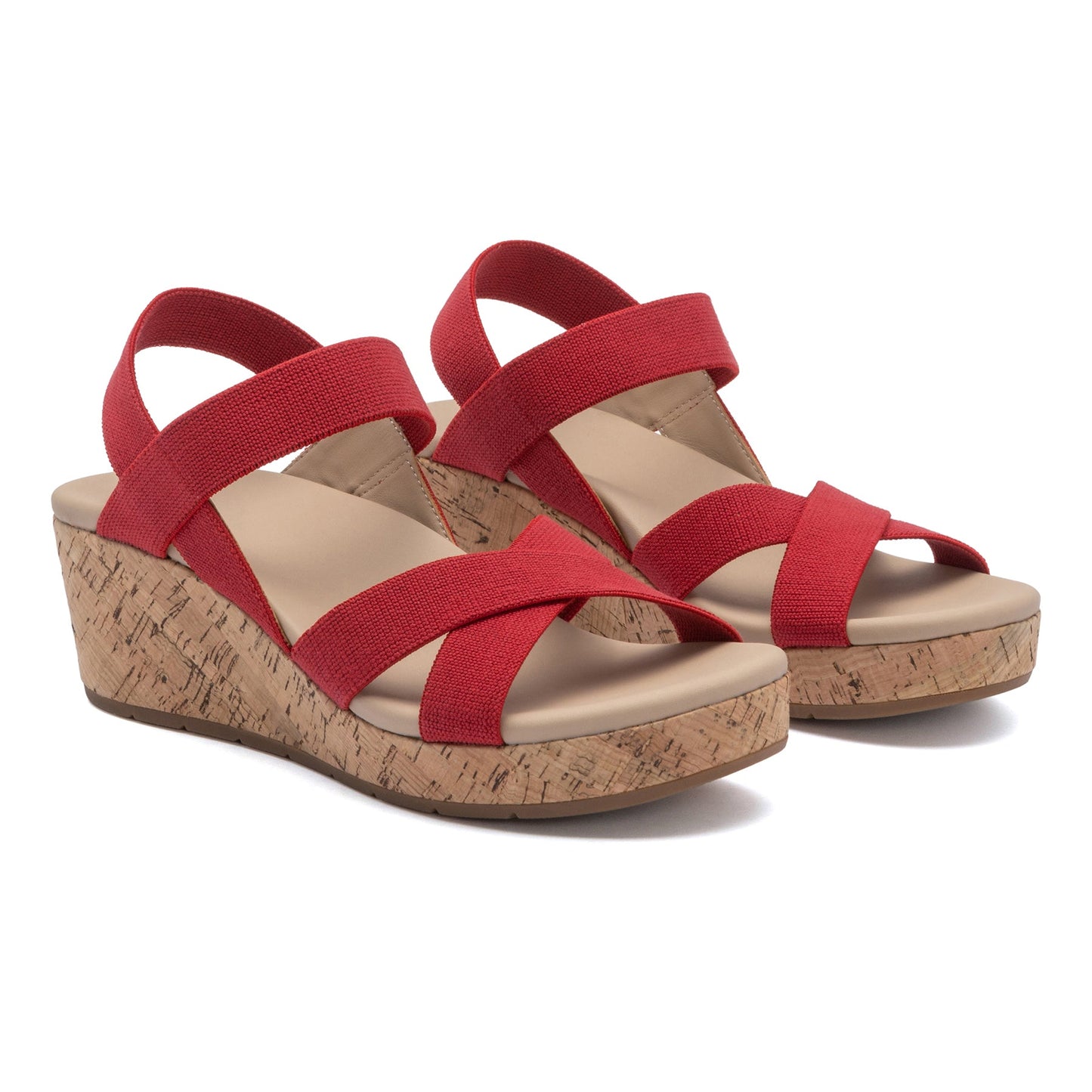 ABEO Footwear Riviera Stretch Red