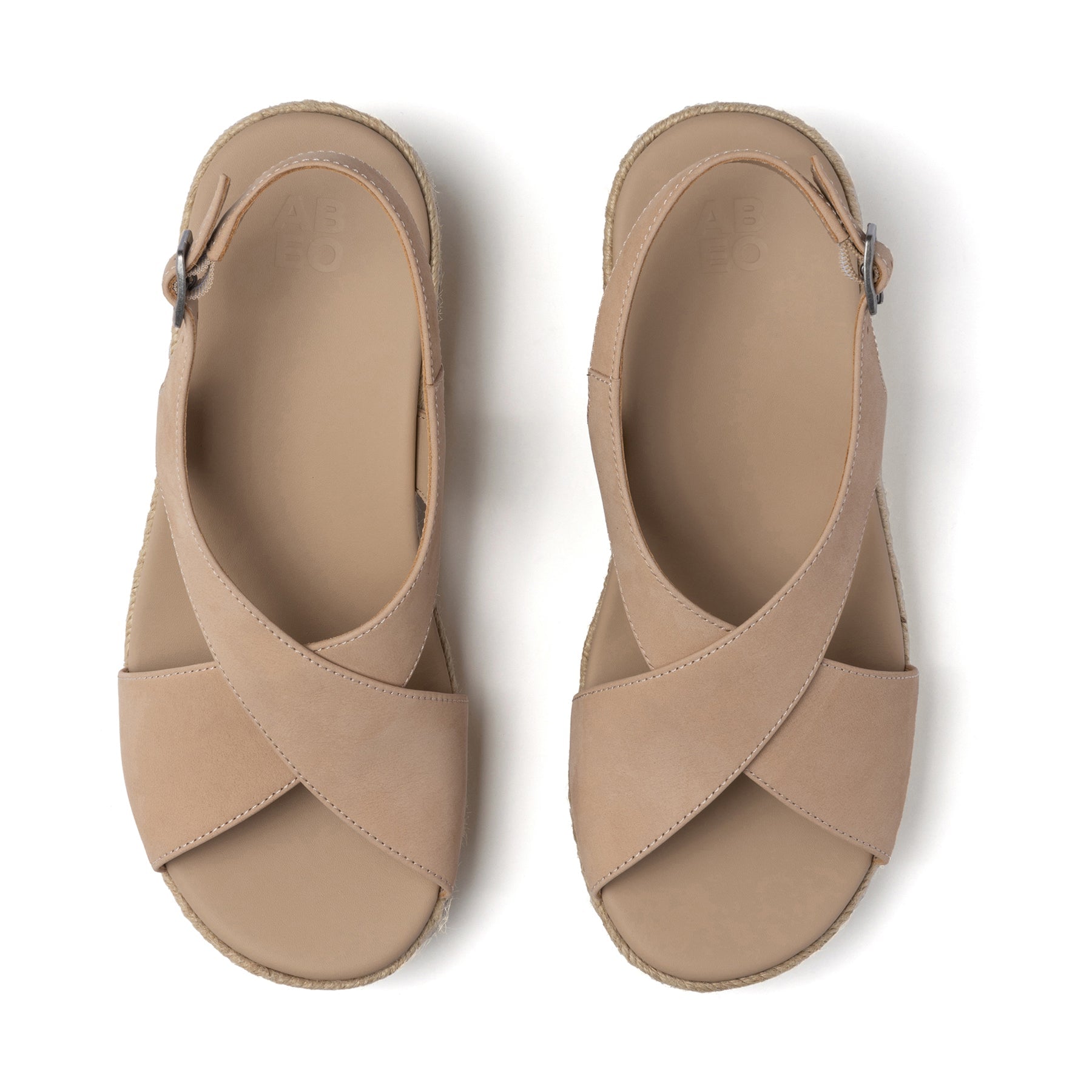 ABEO Footwear Riviera Cross Sand Leather