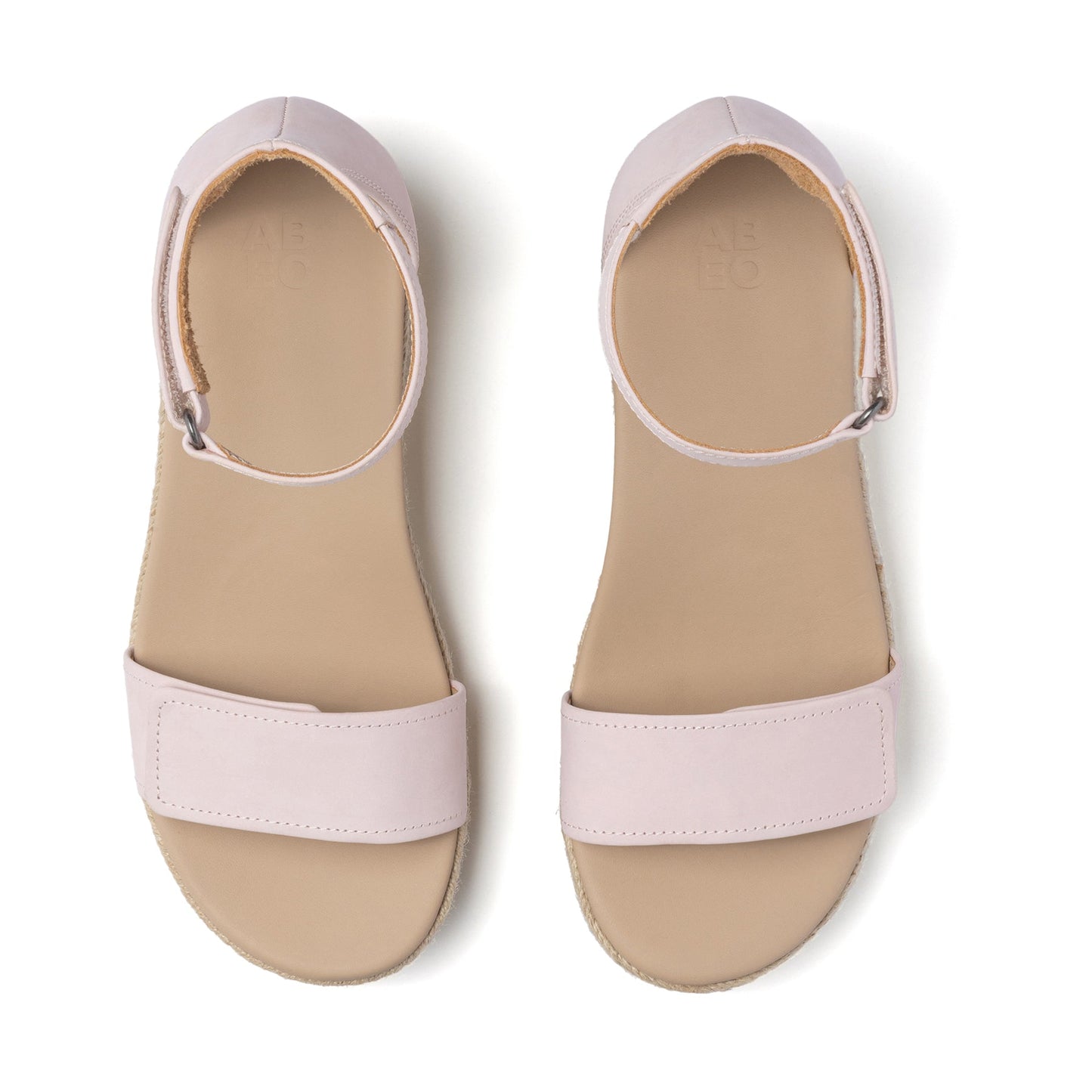 ABEO Footwear Riviera Ankle Sandal Pink Nubuck