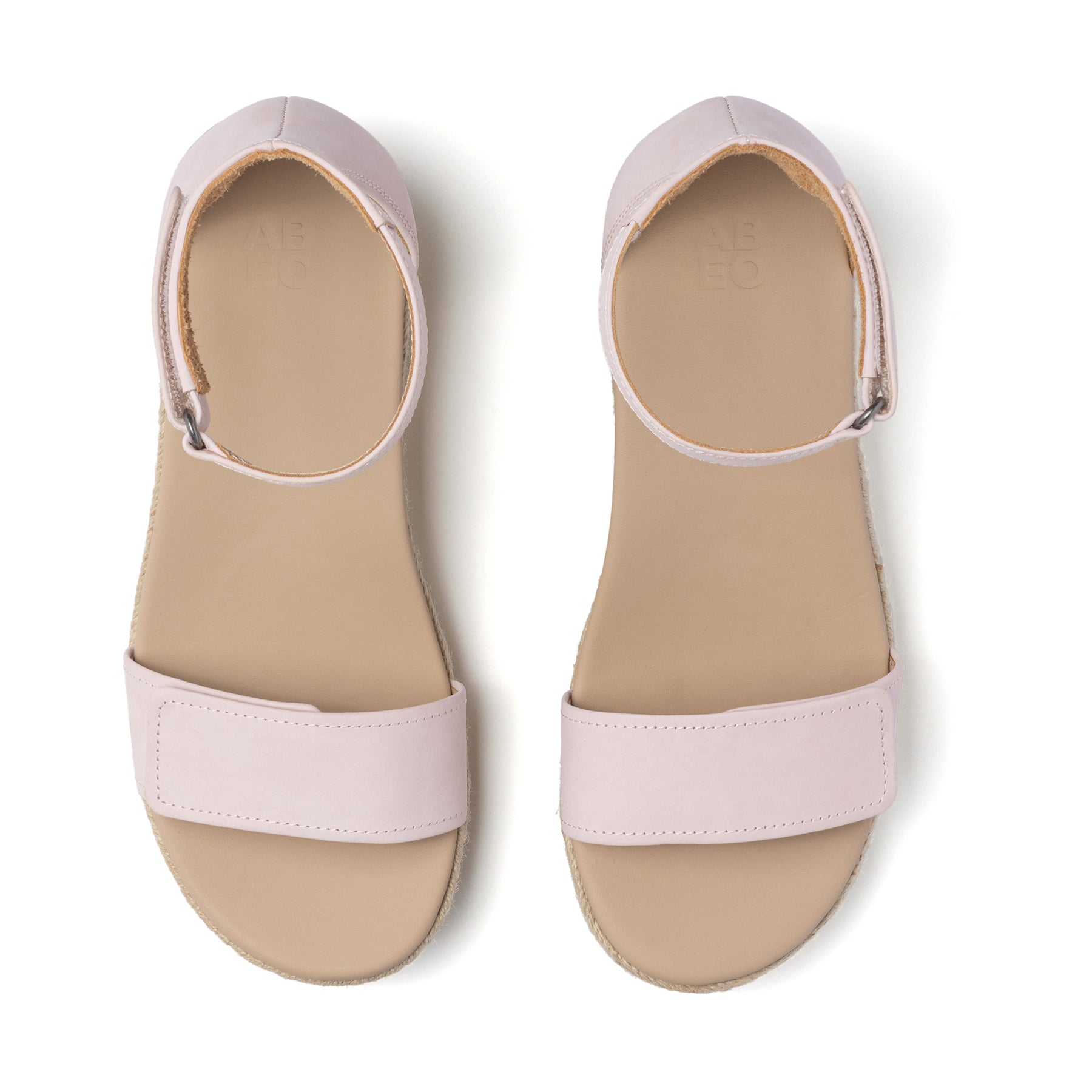 ABEO Footwear Riviera Ankle Sandal Pink Nubuck