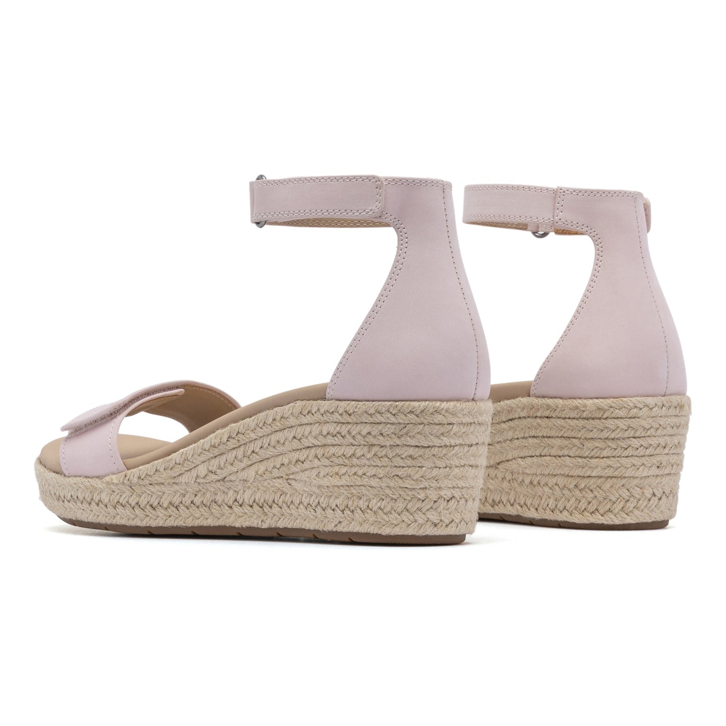 ABEO Footwear Riviera Ankle Sandal Pink Nubuck