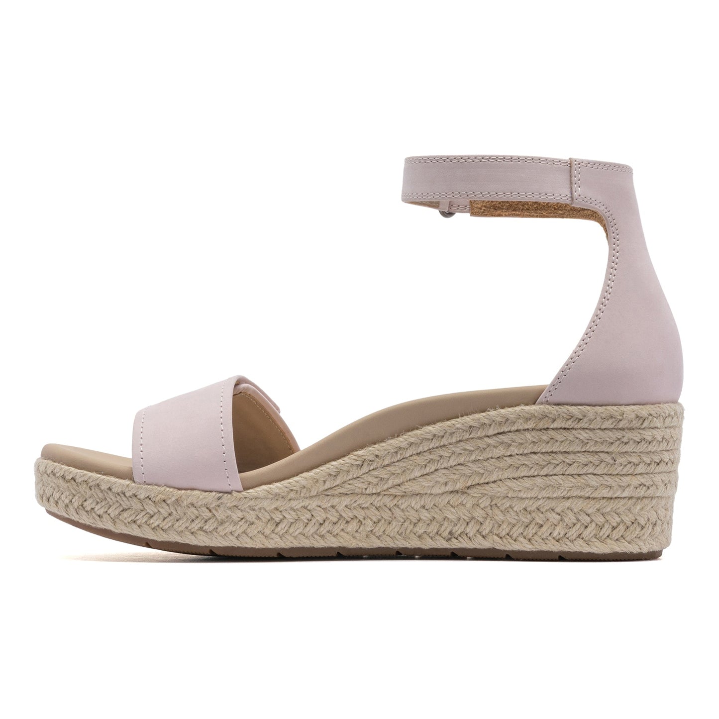 ABEO Footwear Riviera Ankle Sandal Pink Nubuck