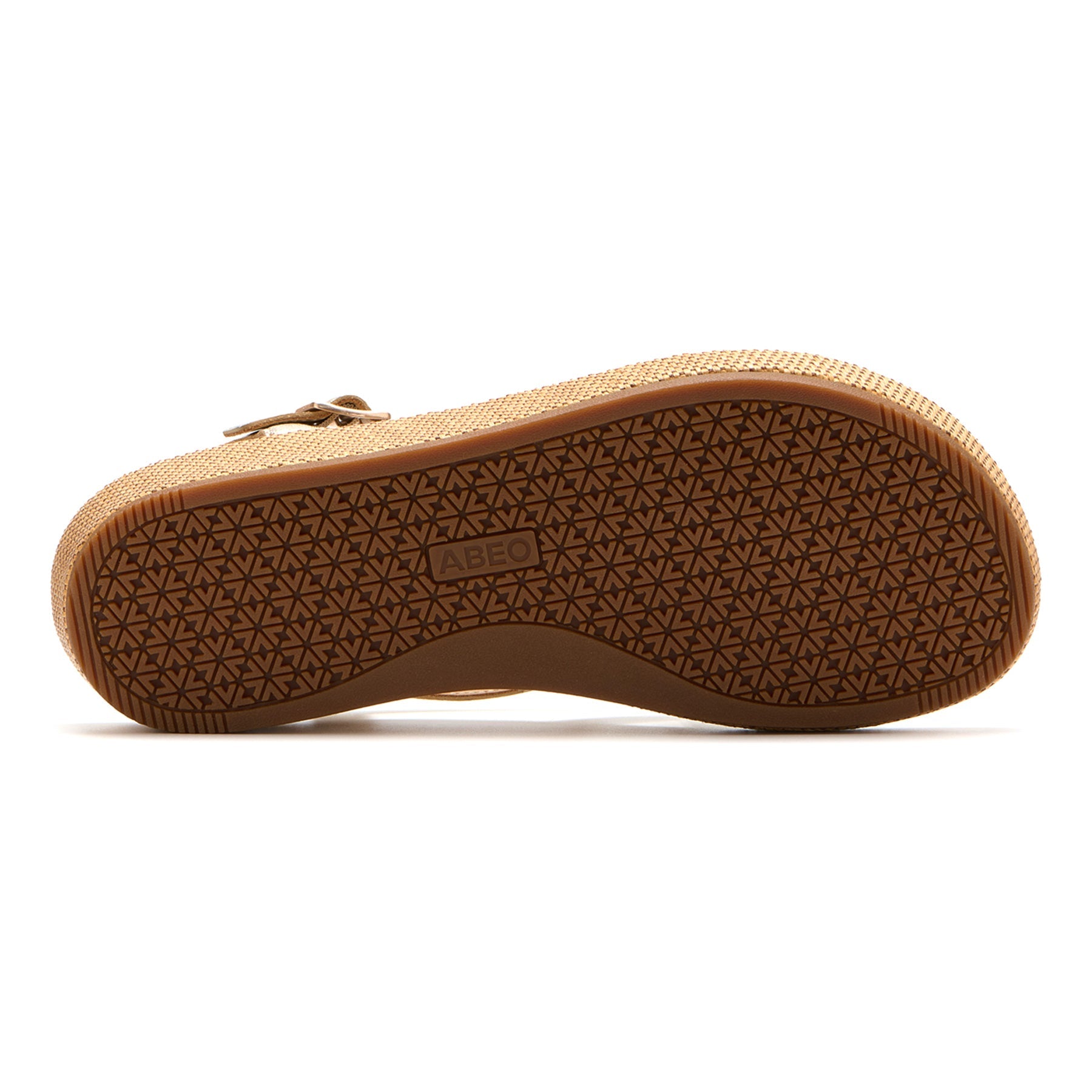 ABEO Footwear Soleil Cross Metallic Gold
