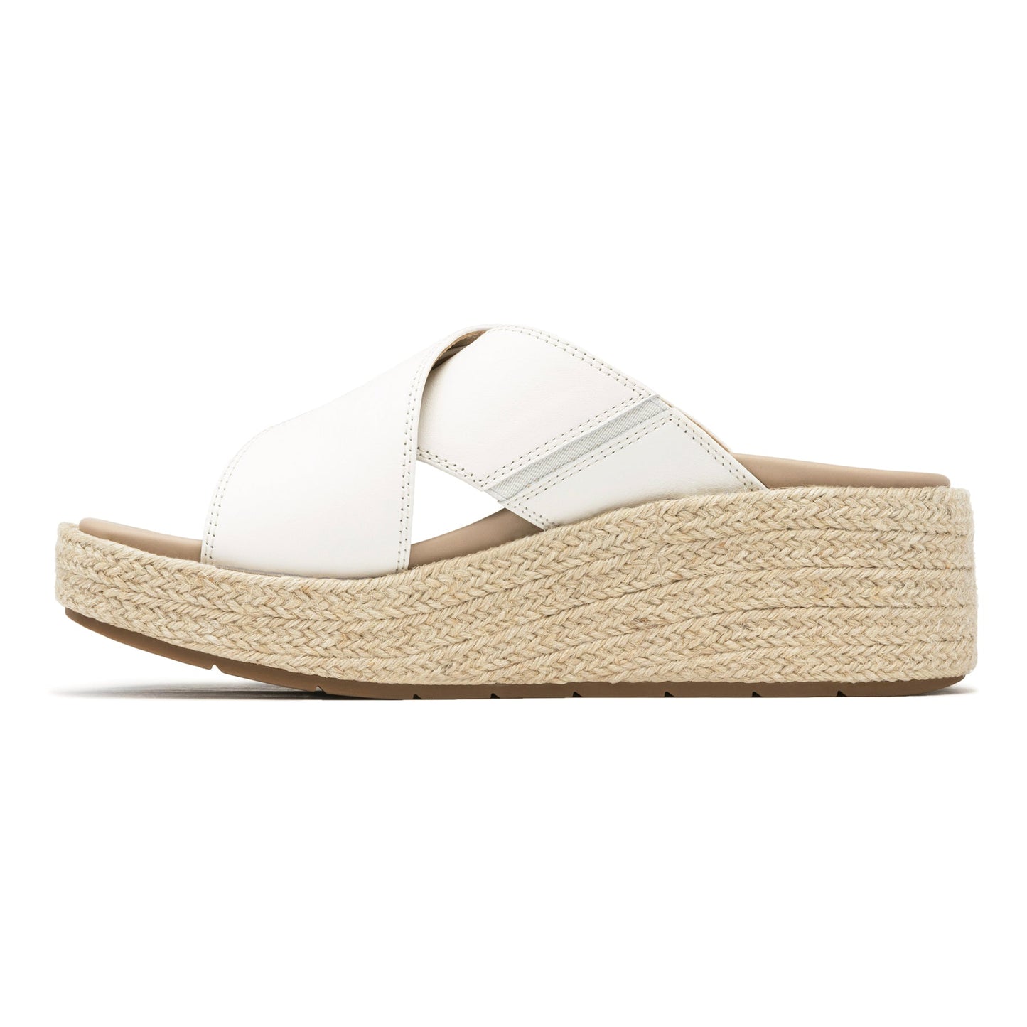 ABEO Footwear Solstice Cross Slide Coconut Milk