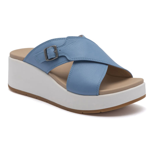 ABEO Footwear Solstice Cross Slide Denim