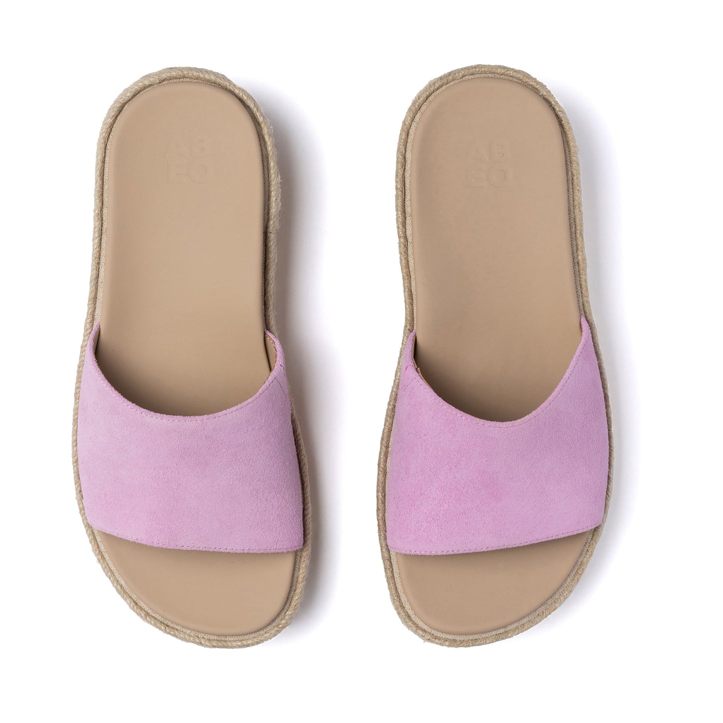 ABEO Footwear Solstice Slide Lavender Suede