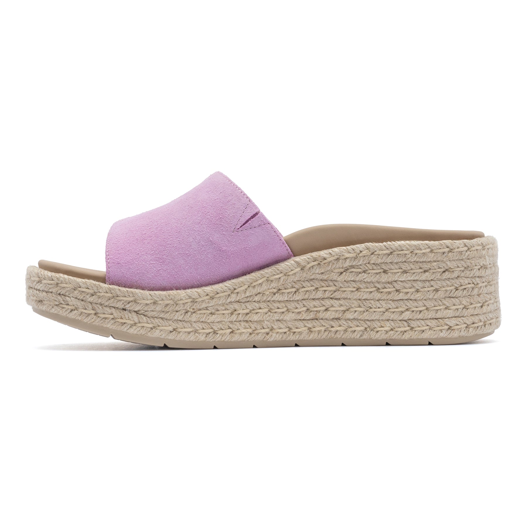ABEO Footwear Solstice Slide Lavender Suede