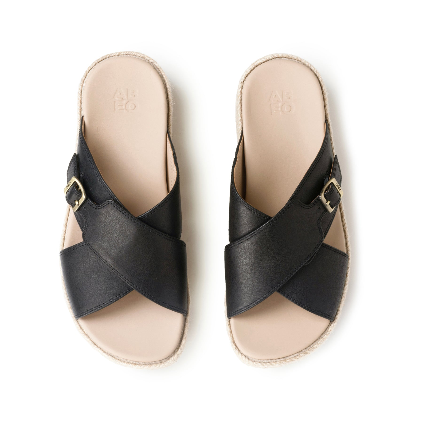 ABEO Footwear Solstice Cross Slide Black