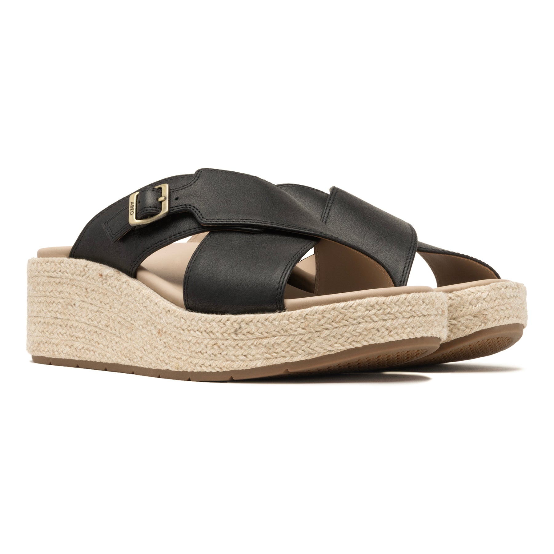 ABEO Footwear Solstice Cross Slide Black