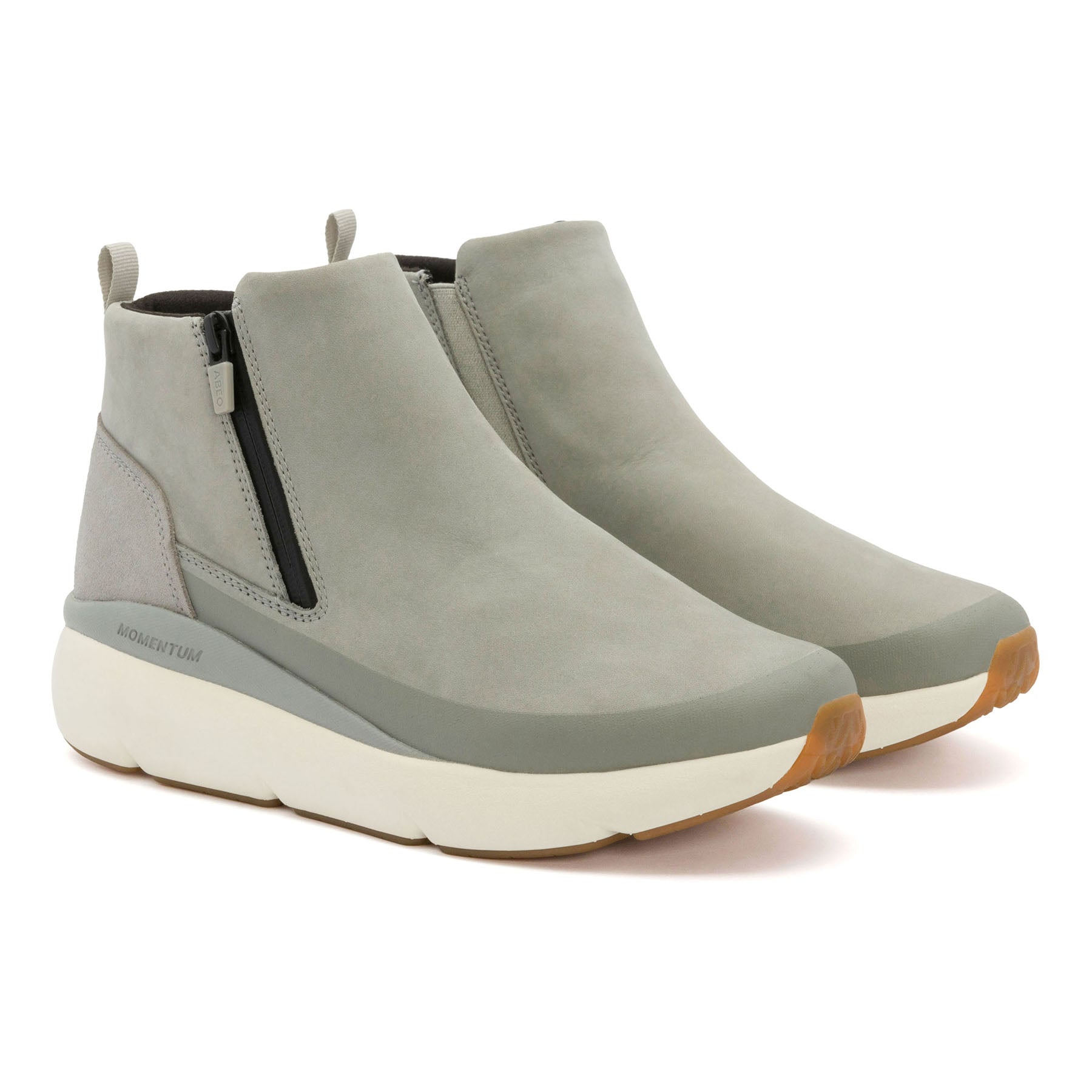 ABEO Footwear MXV Shift Zip Grey Nubuck