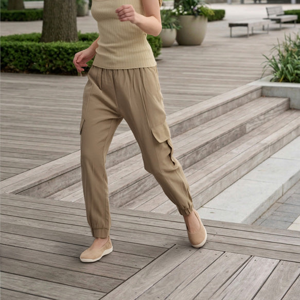 ABEO Footwear Vela Ballet Taupe