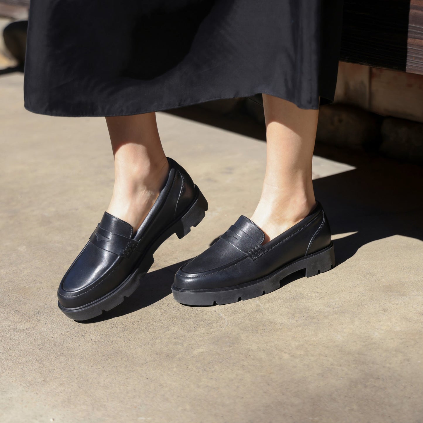 ABEO Footwear Boulevard Loafer Black