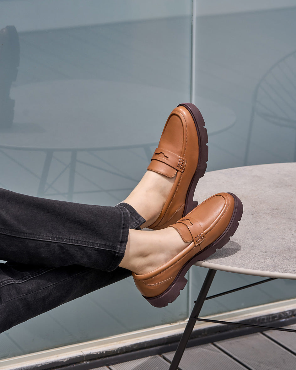 ABEO Footwear Boulevard Loafer Tan