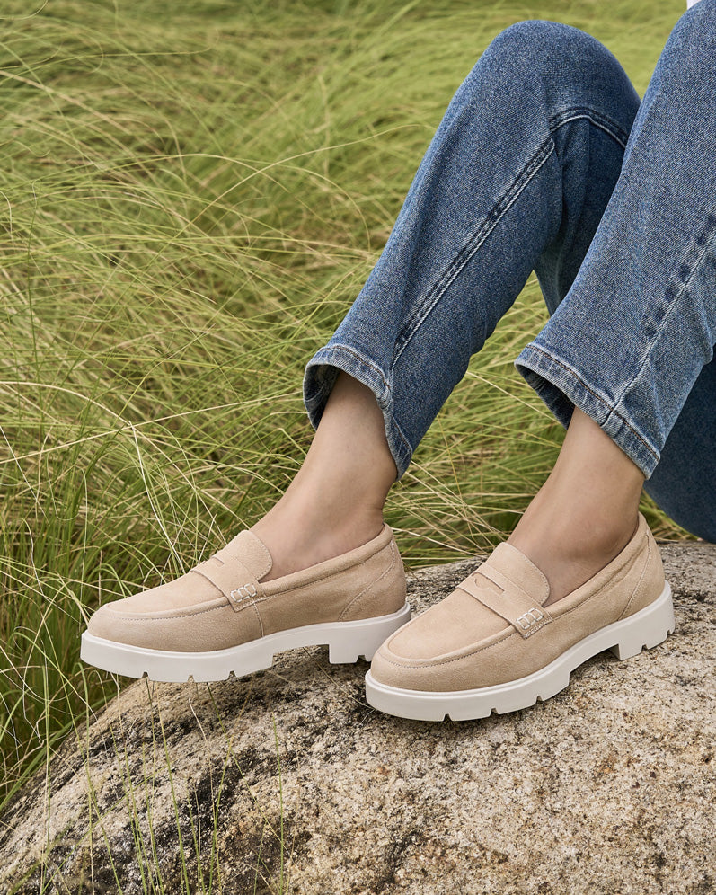 ABEO Footwear Boulevard Loafer Sand