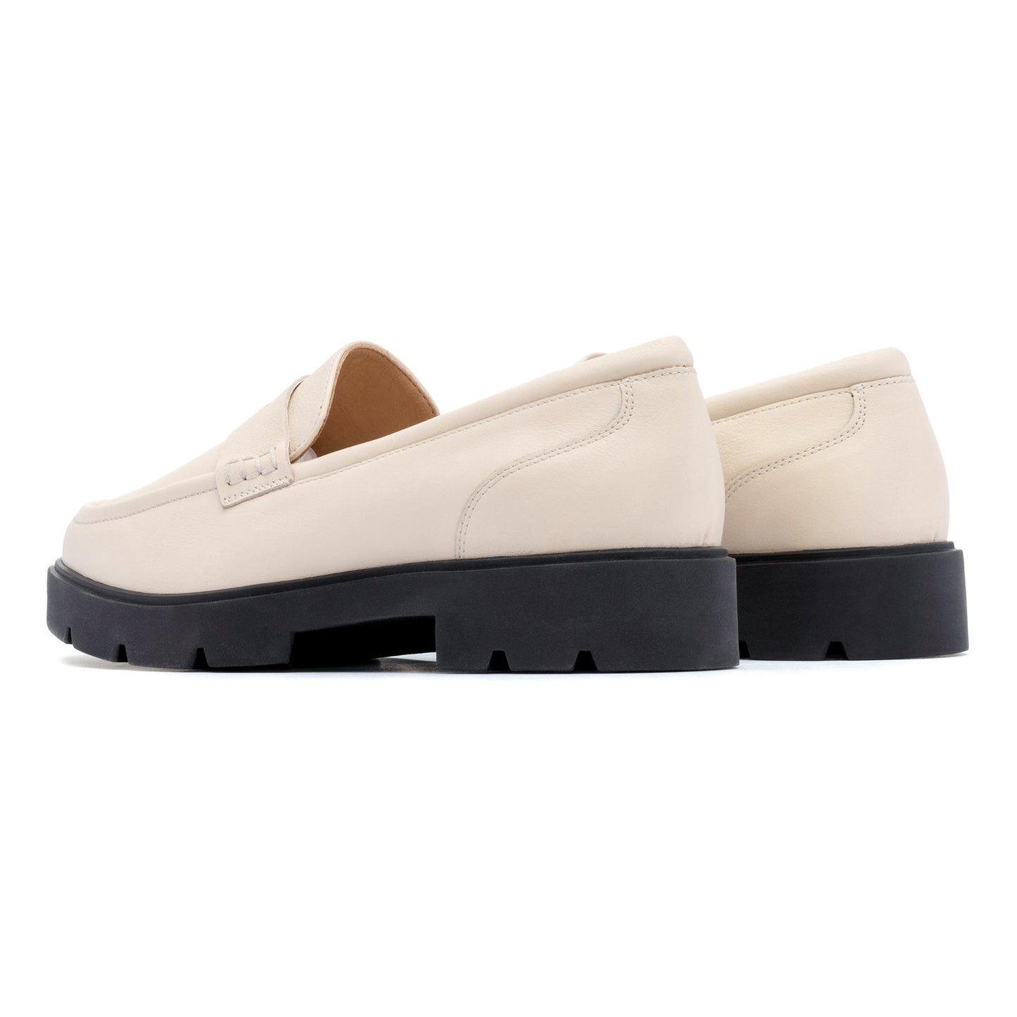 ABEO Footwear Boulevard Loafer Off White